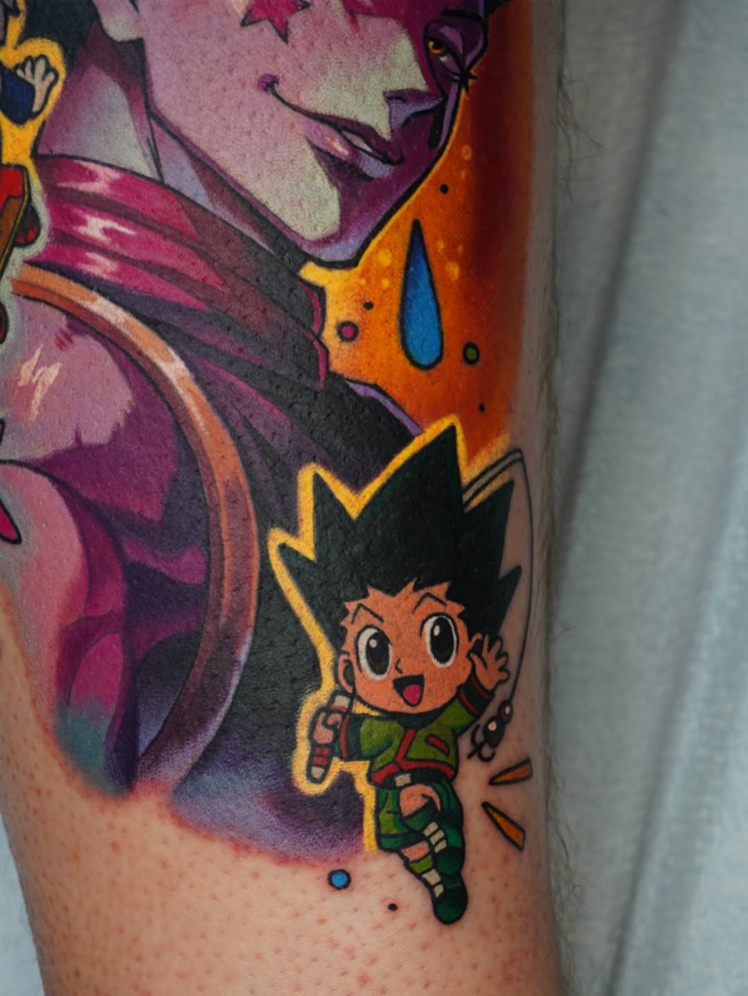 Tattoo by @kaliirisart — anime, new_school