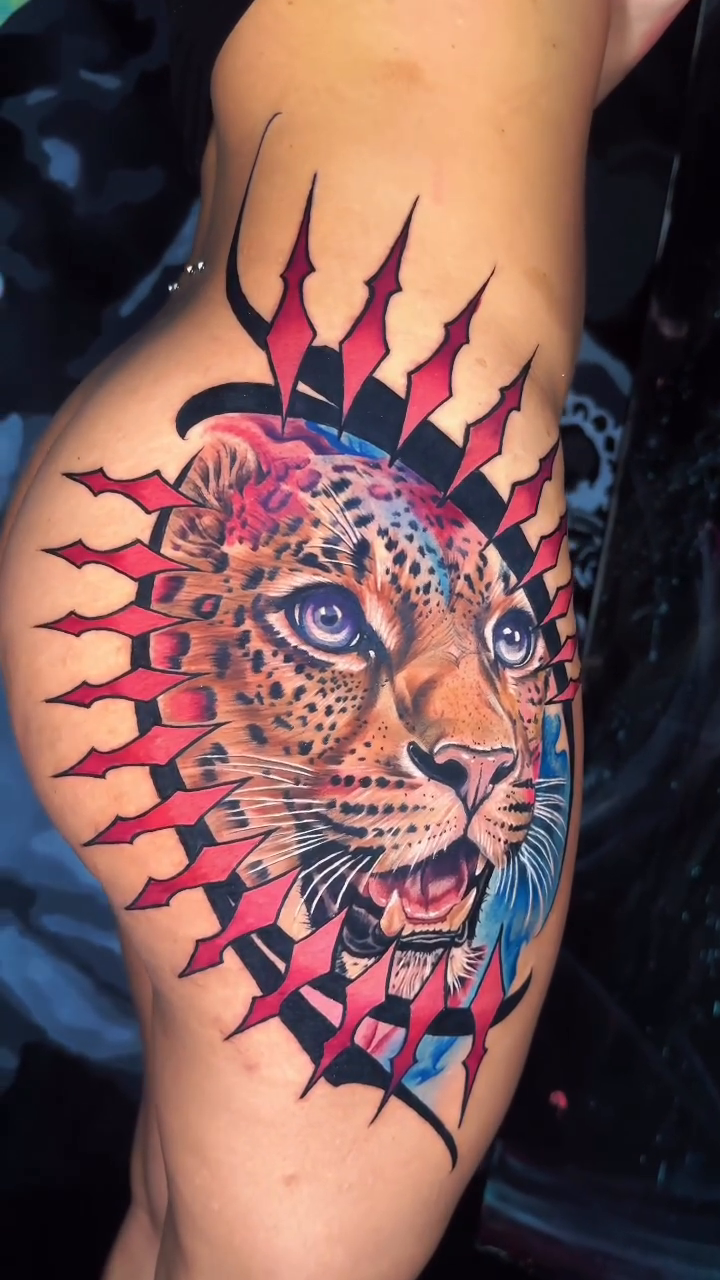 Tattoo by @another_tattoo — realism, neo_traditional