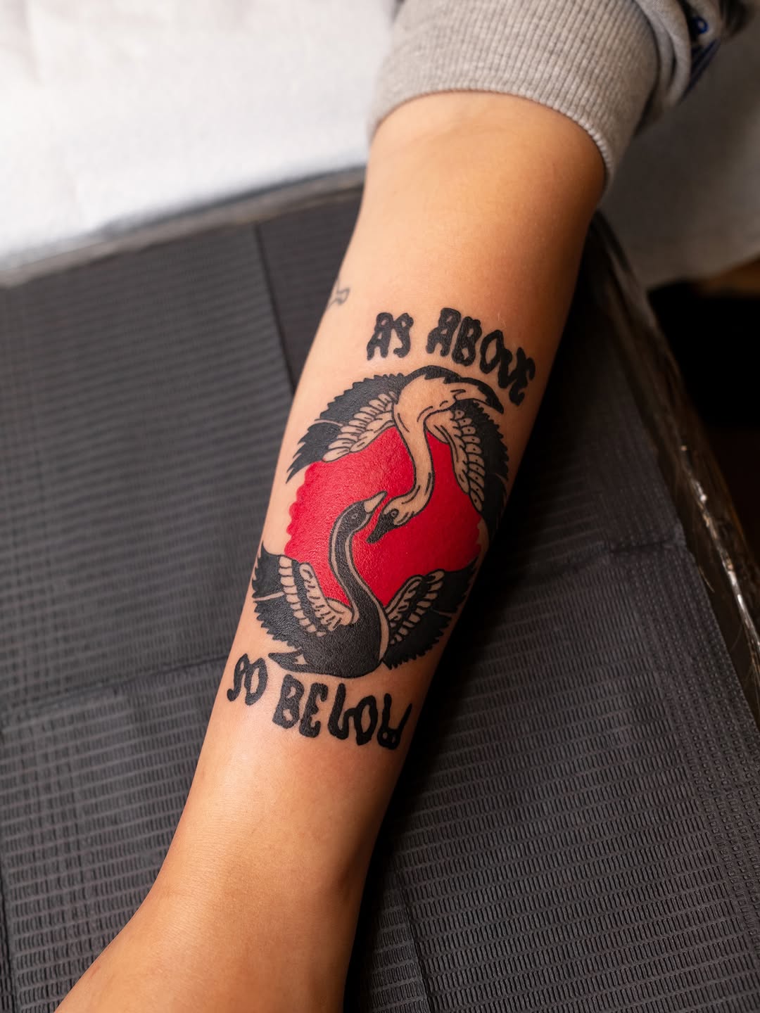 Tattoo by @sadcattattoo — american_traditional