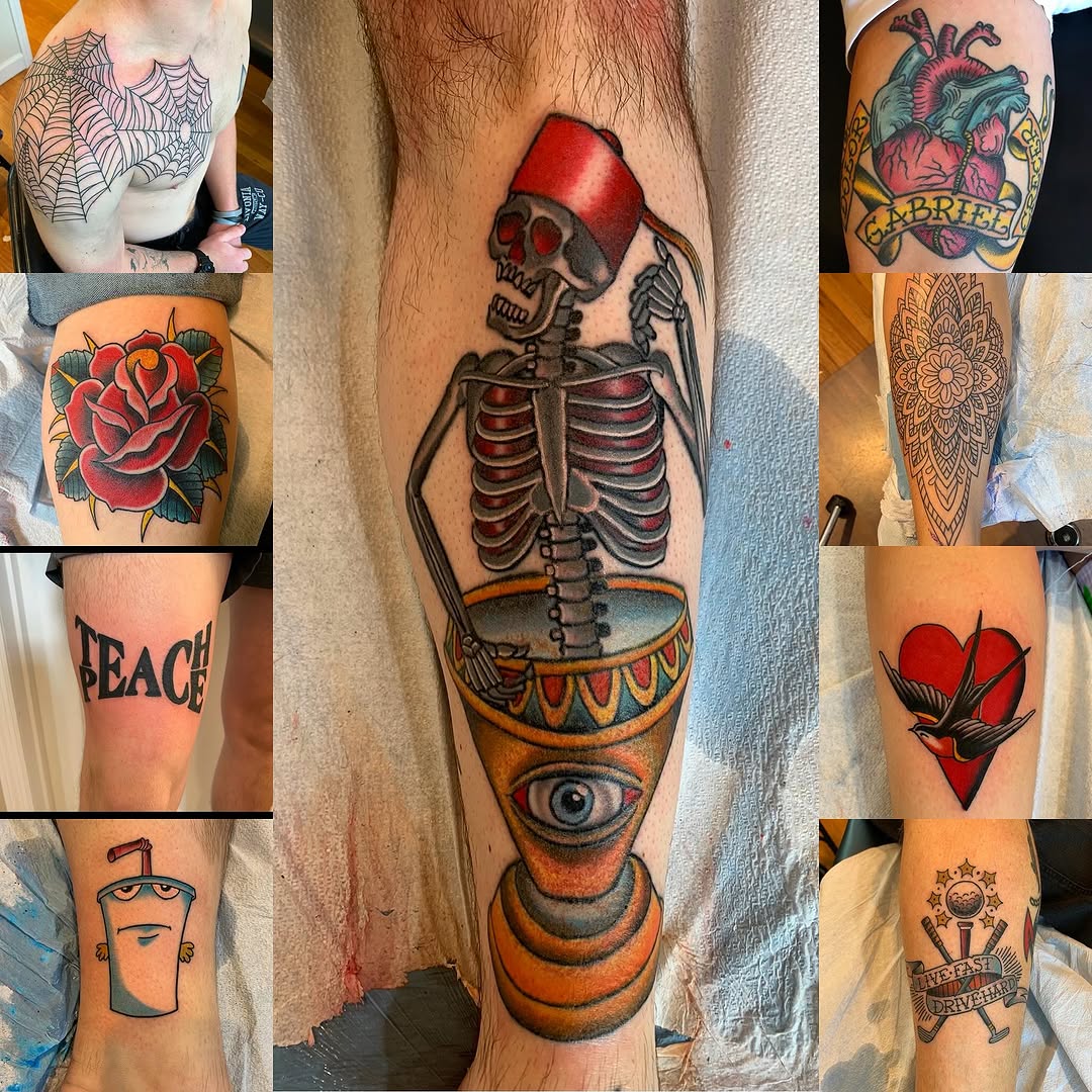 Tattoo by @mctkep — american_traditional, illustrative