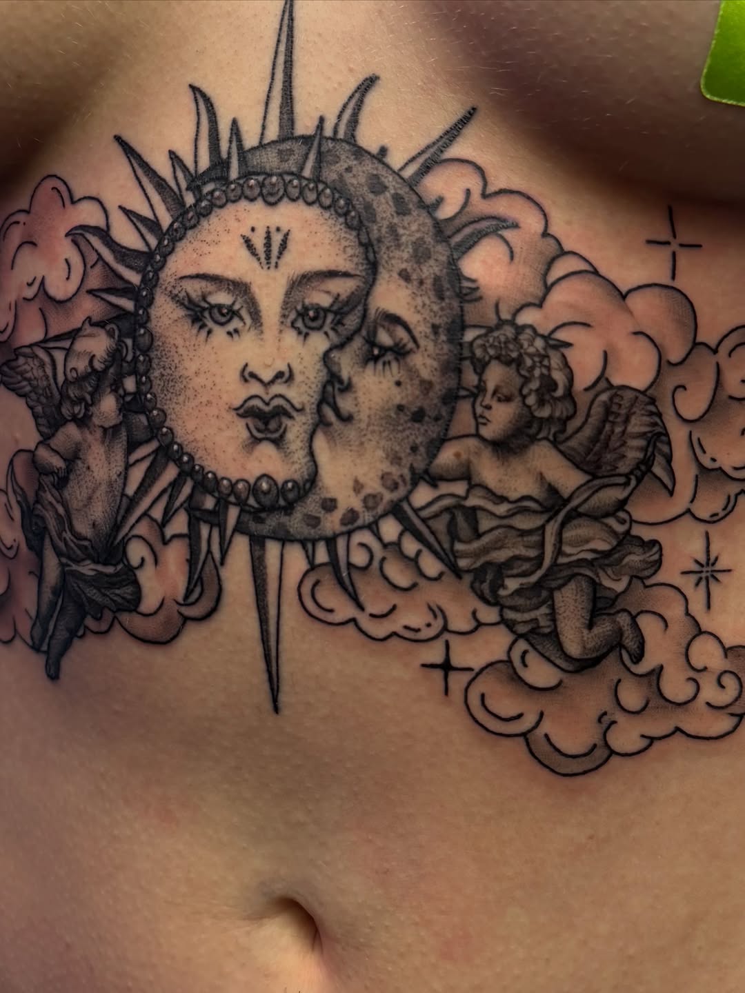 Tattoo by @theehotcoworker — illustrative, black_and_grey