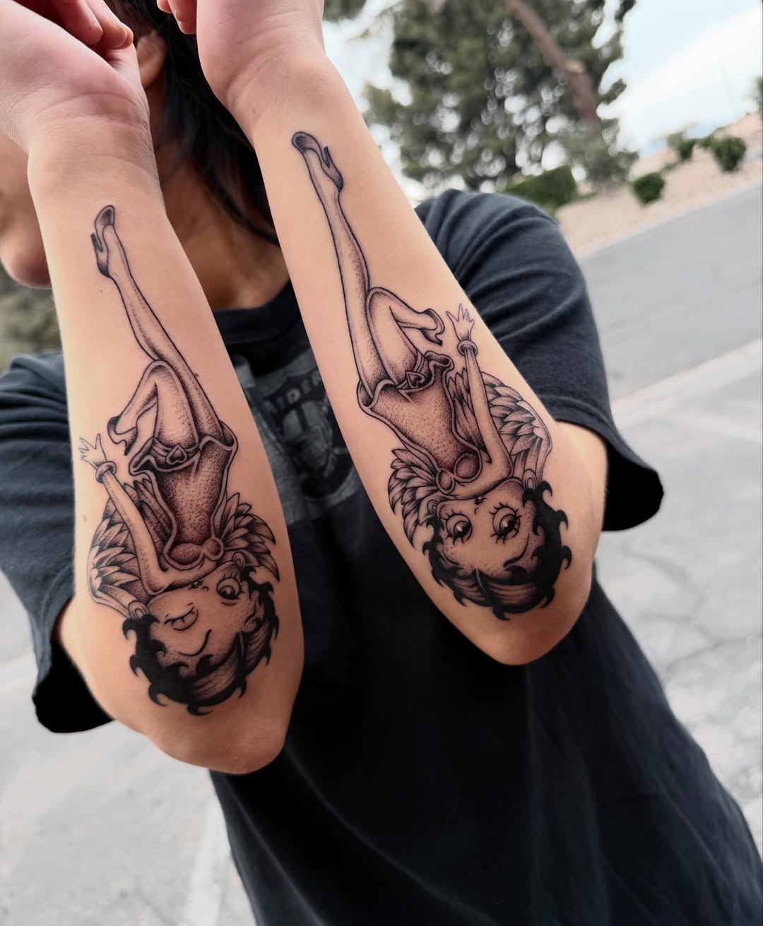 Tattoo by @nadiacallahan โ illustrative, black_and_grey