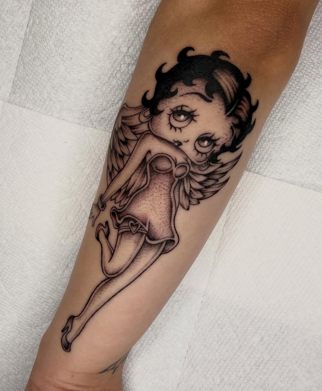 Tattoo by @nadiacallahan โ illustrative, black_and_grey