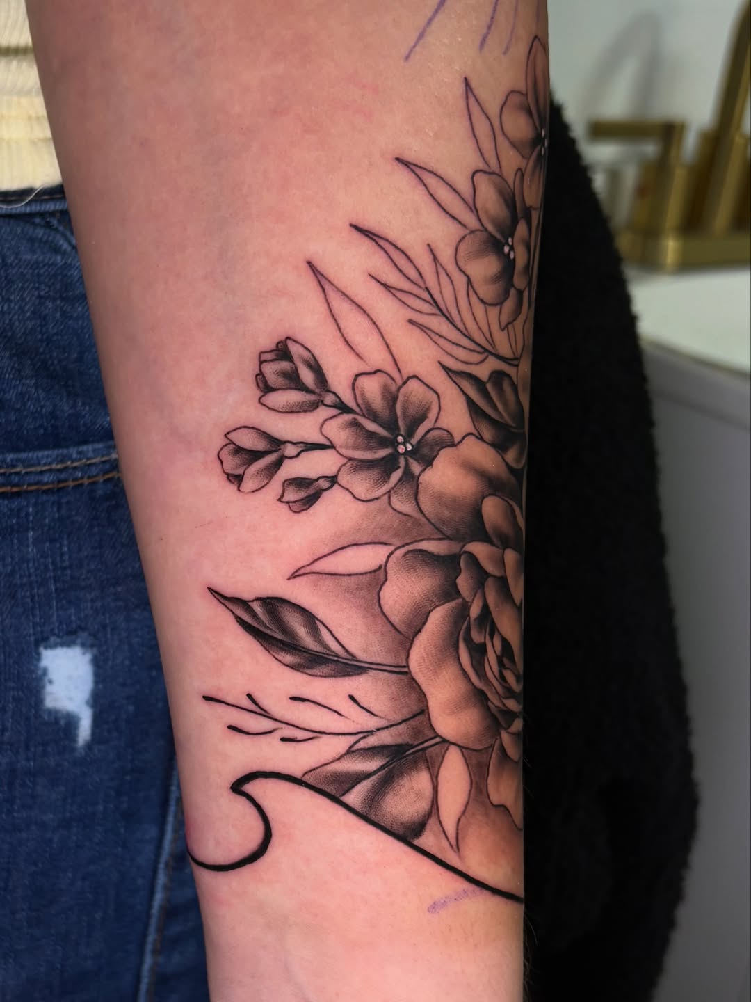Tattoo by @hbones_artistry — black_and_grey, realism