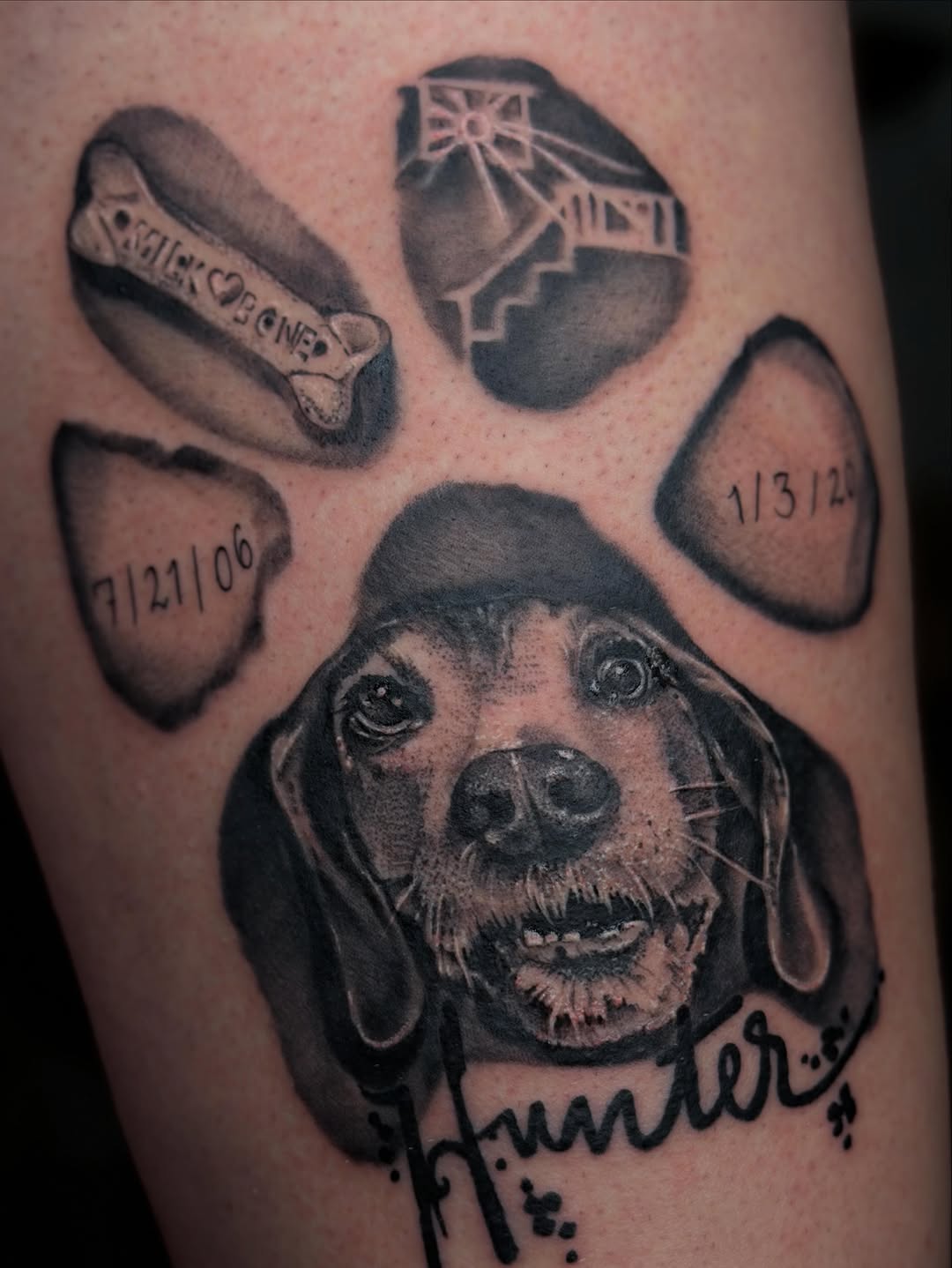 Tattoo by @summertats — realism, black_and_grey