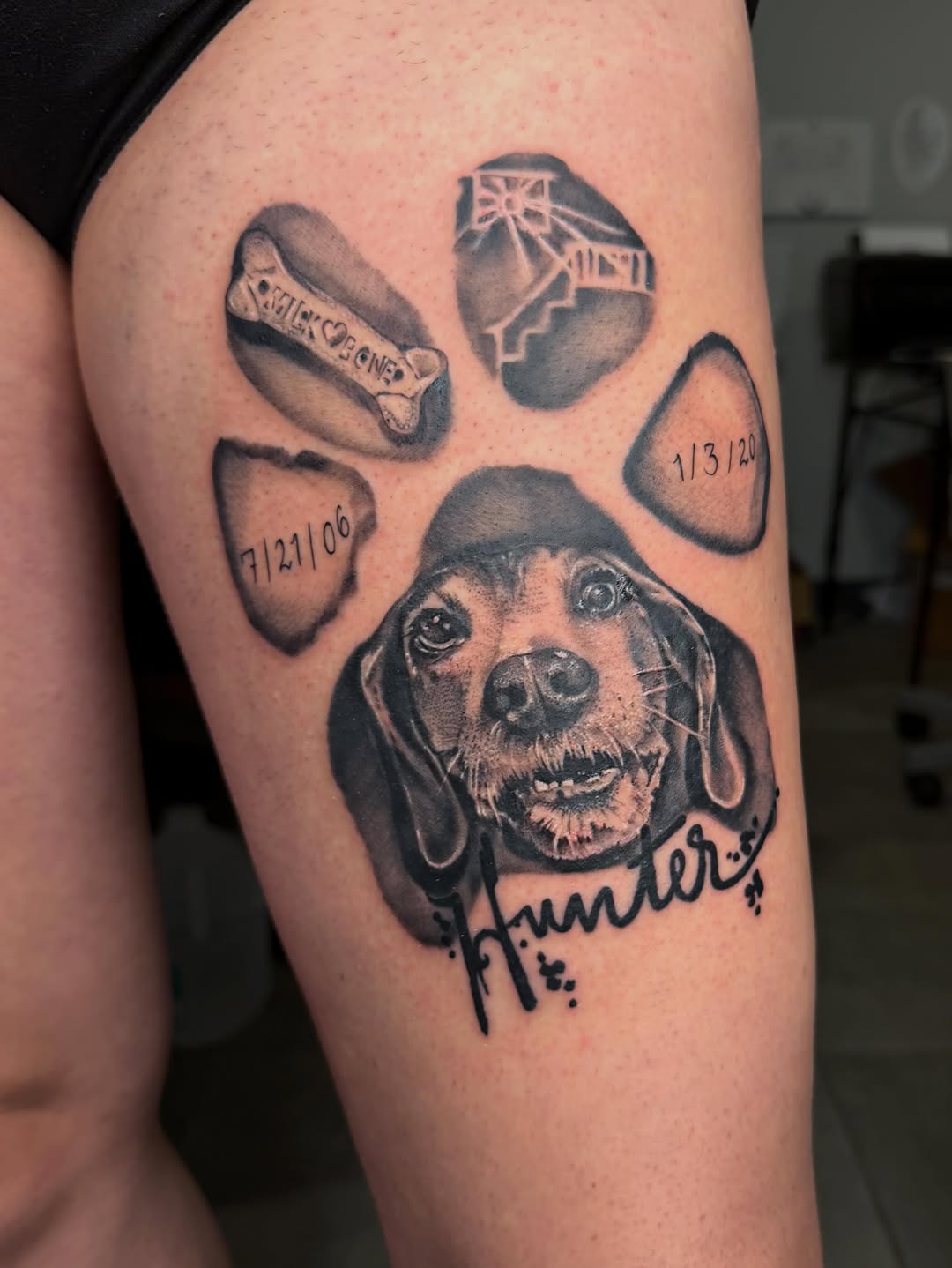 Tattoo by @summertats — realism, black_and_grey