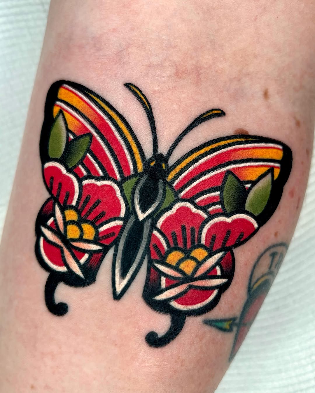 Tattoo by @ari_tattooer — american_traditional, illustrative
