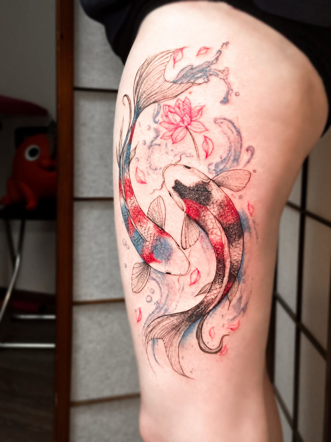 Tattoo by @milameowitattoo โ illustrative, watercolor