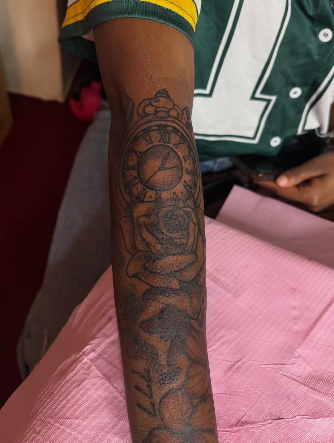 Tattoo by @barb_inks — black_and_grey, realism