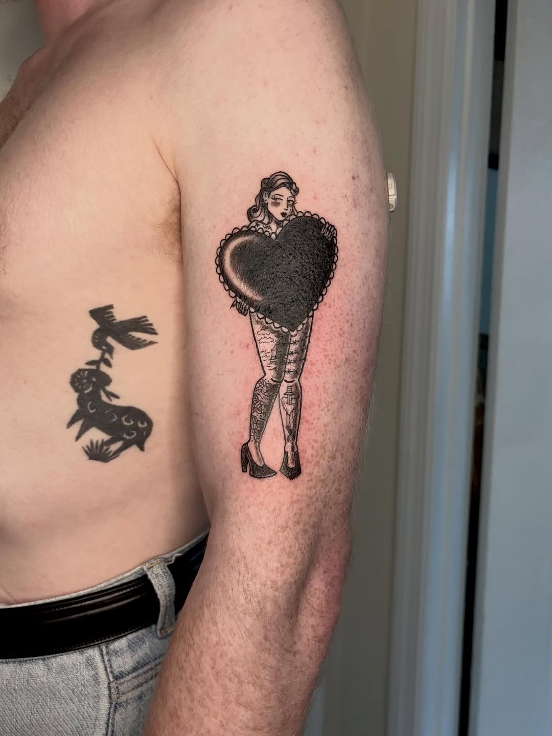 Tattoo by @the.end.illustration — american_traditional, black_and_grey