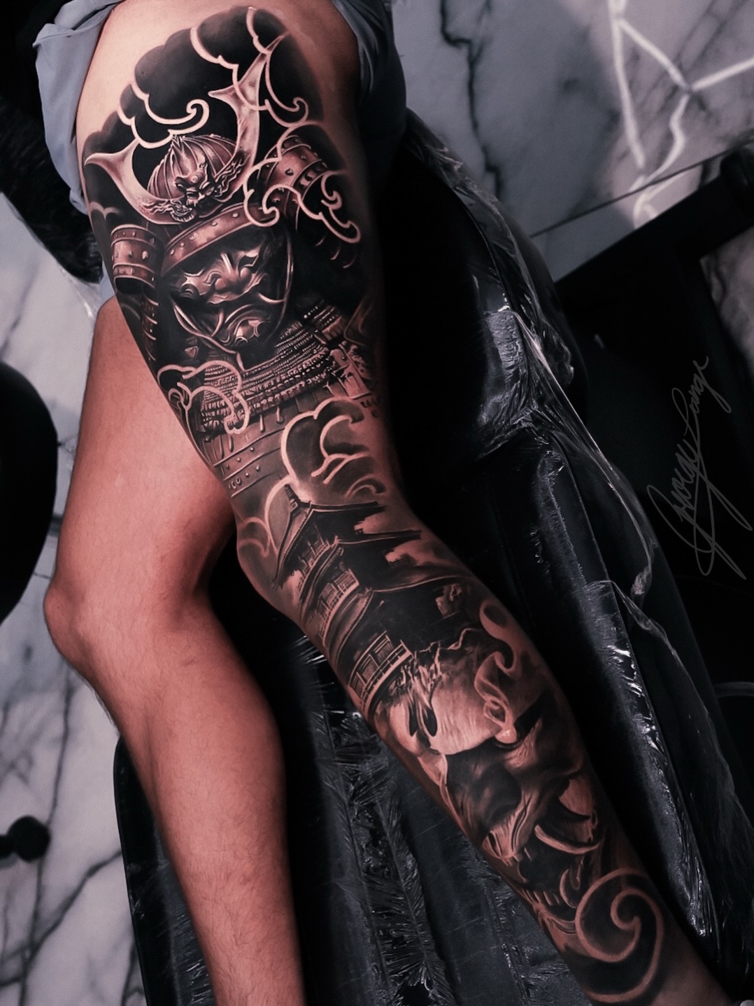 Tattoo by @lange_tattoo β blackwork, realism
