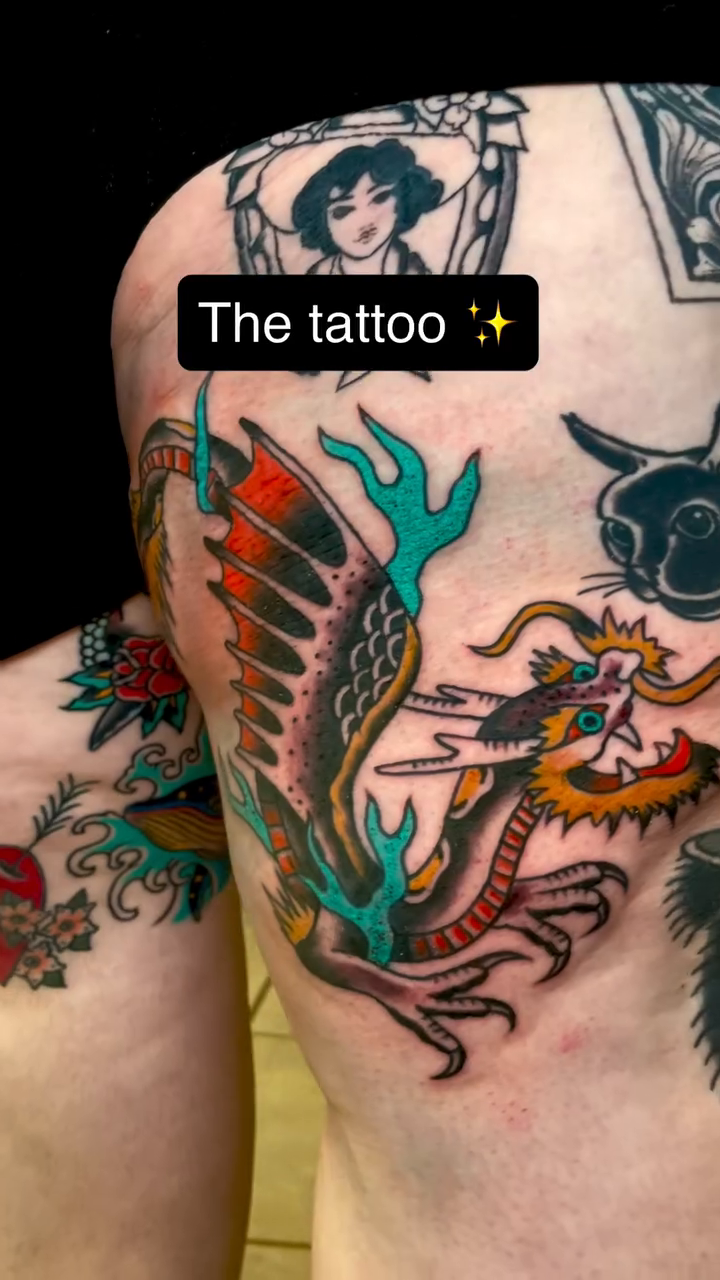 Tattoo by @trad.artist — japanese_irezumi, american_traditional