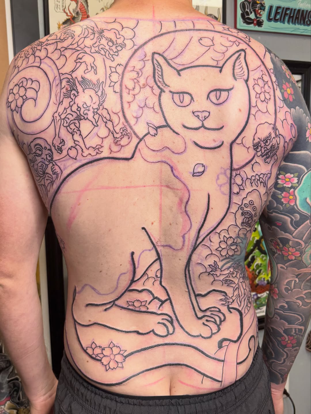 Tattoo by @leifhansentattooer — japanese_irezumi, illustrative