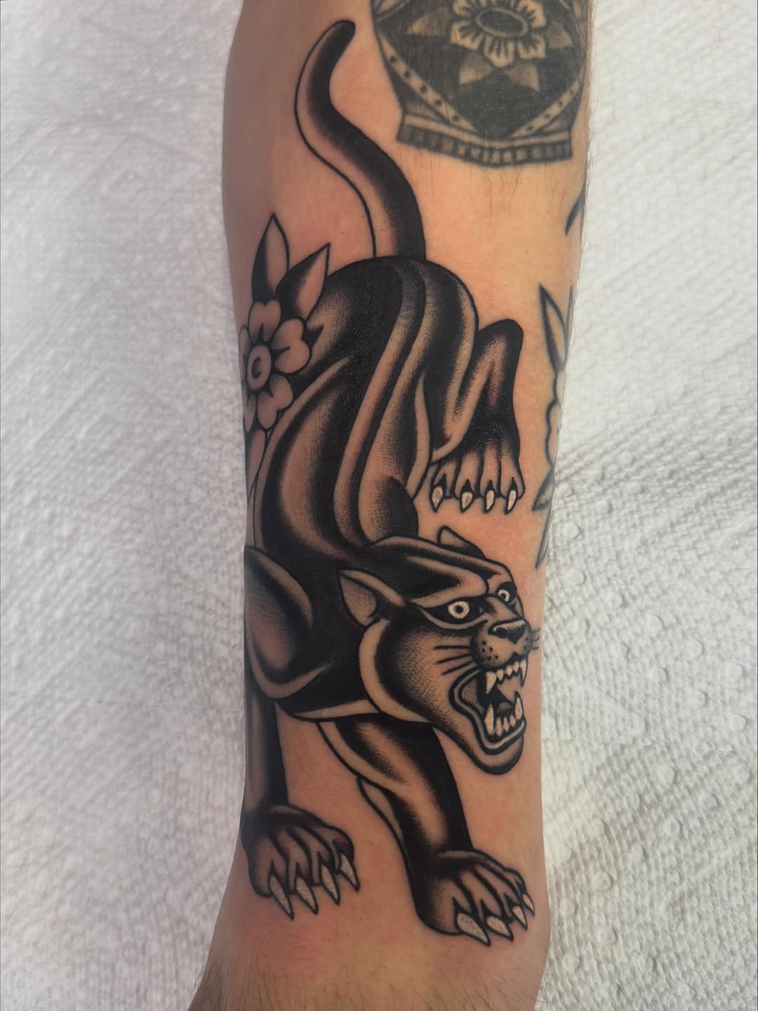 Tattoo by @brice_hamm — american_traditional, black_and_grey