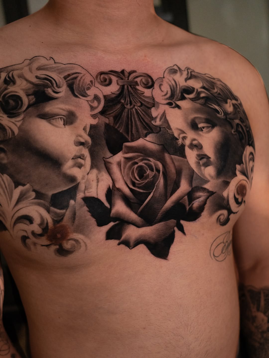 Tattoo by @butrin.tattoo — realism, black_and_grey