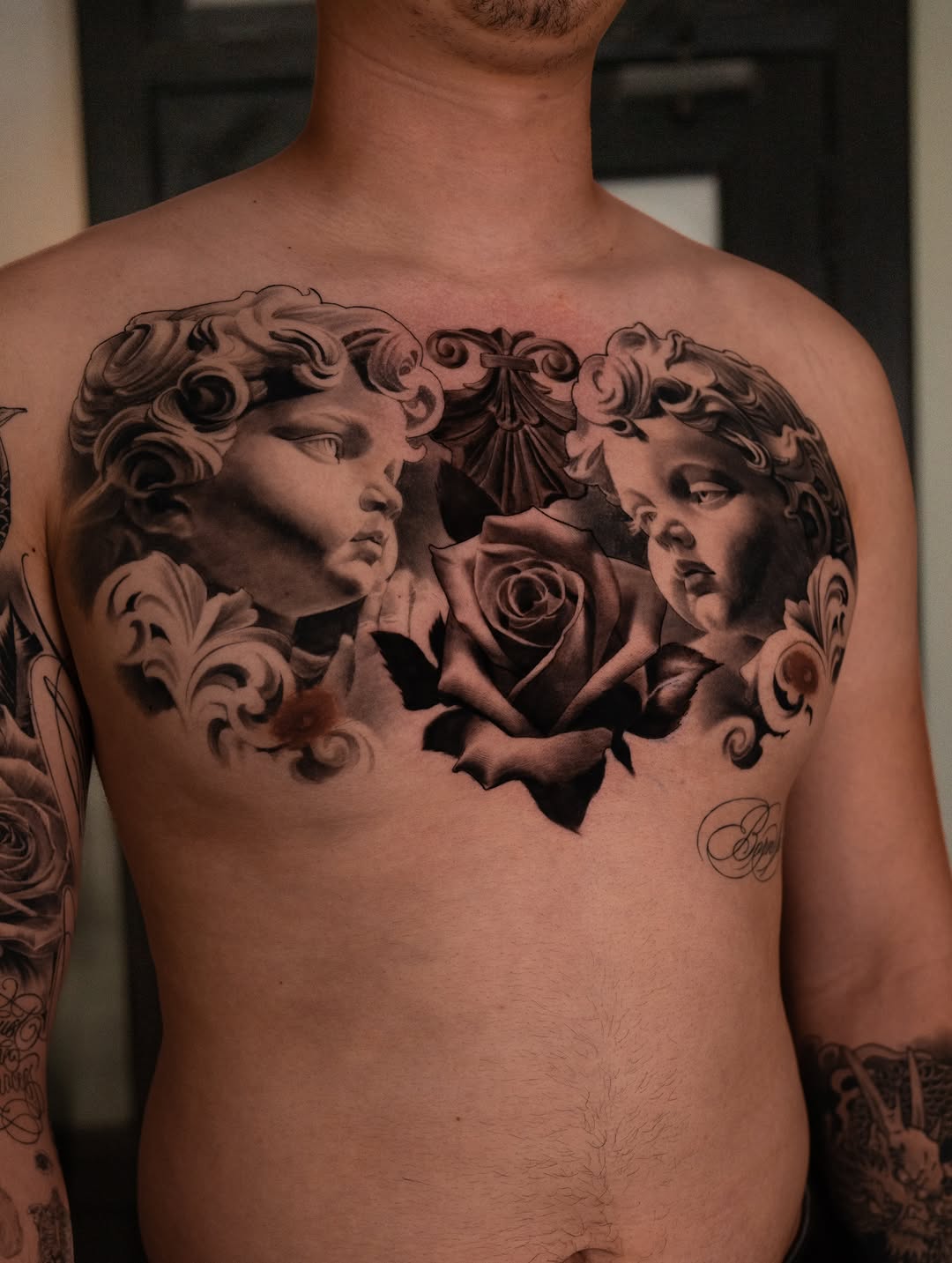 Tattoo by @butrin.tattoo — realism, black_and_grey