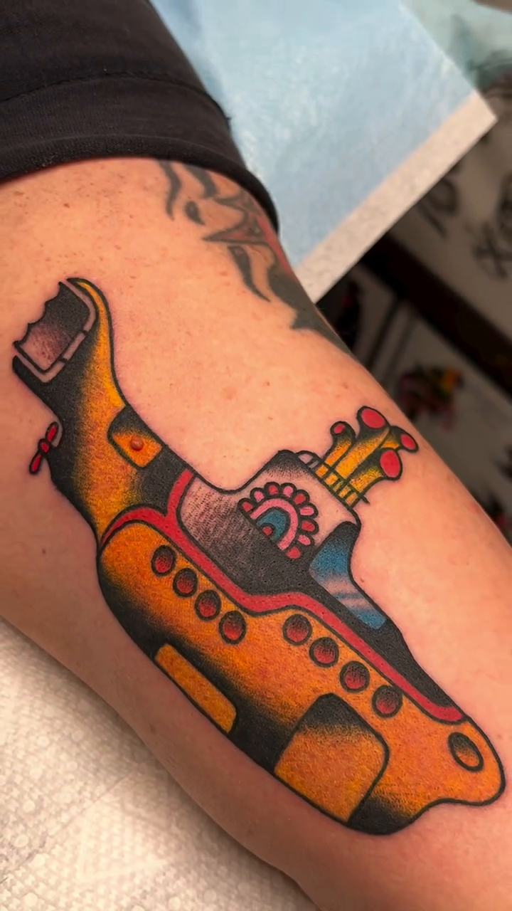 Tattoo by @ianmauriceart — american_traditional, illustrative