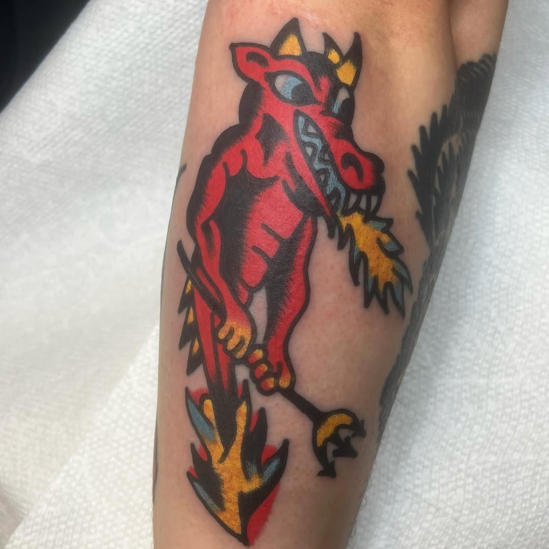 Tattoo by @mikeychestnuts — american_traditional