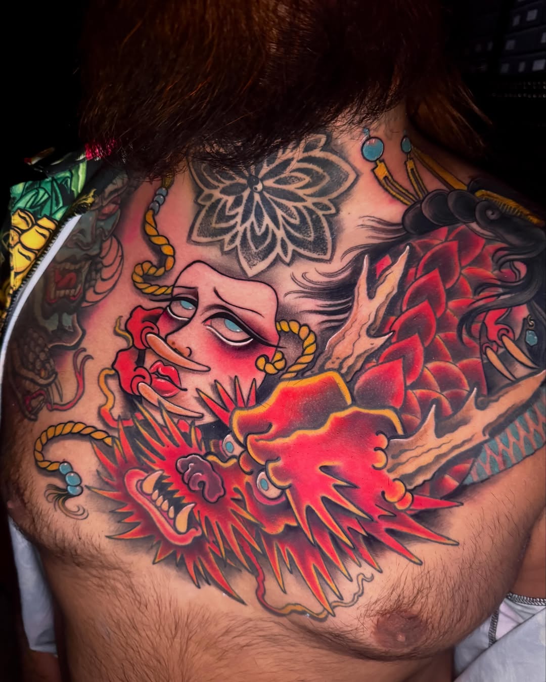 Tattoo by @noapologiestattoo — japanese_irezumi, neo_traditional