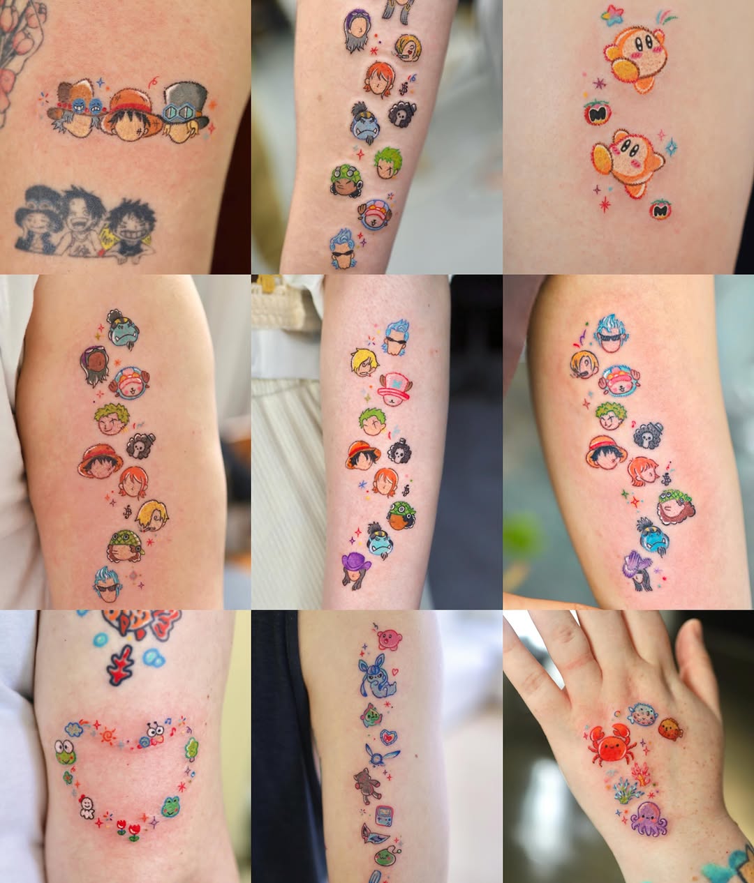 Tattoo by @kettle_tats — anime, fine_line