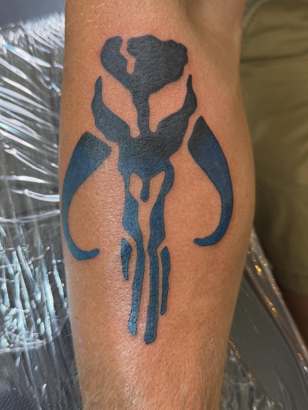 Tattoo by @latenightwithjp — blackwork