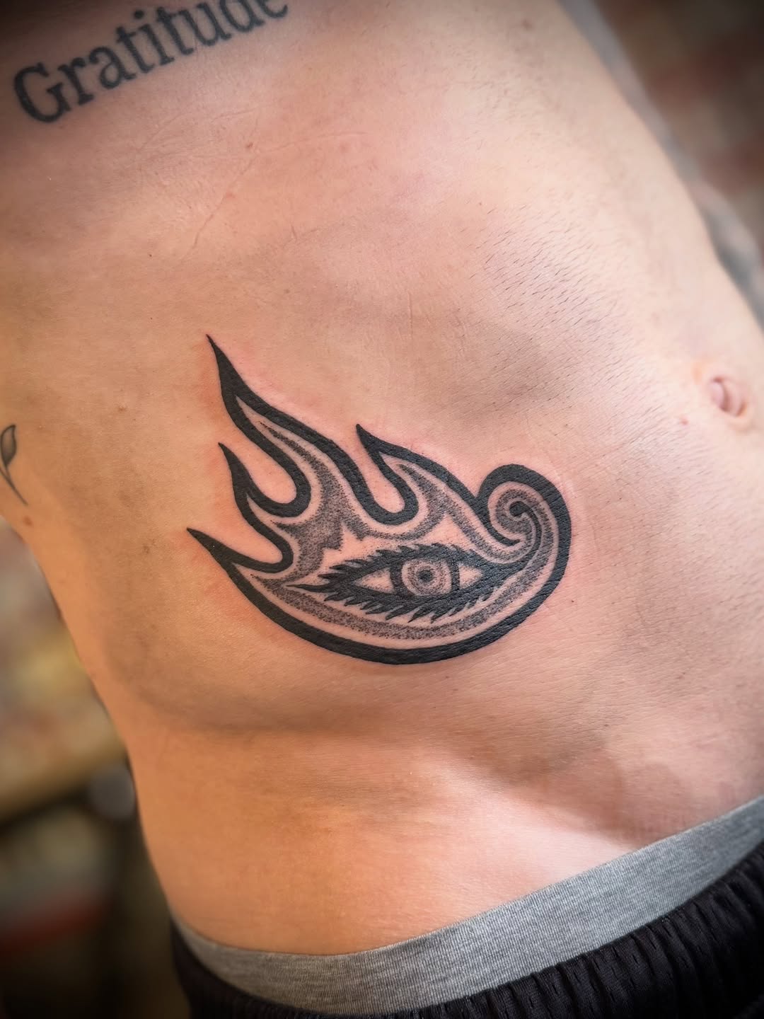 Tattoo by @jaybeetattoo — blackwork