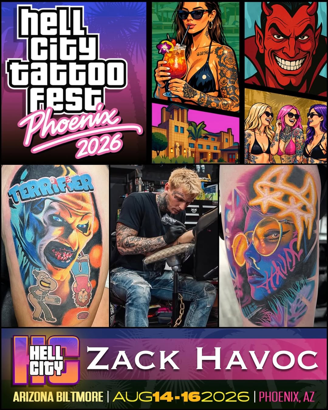 Tattoo by @tattoosbyzack β new_school, trash_polka