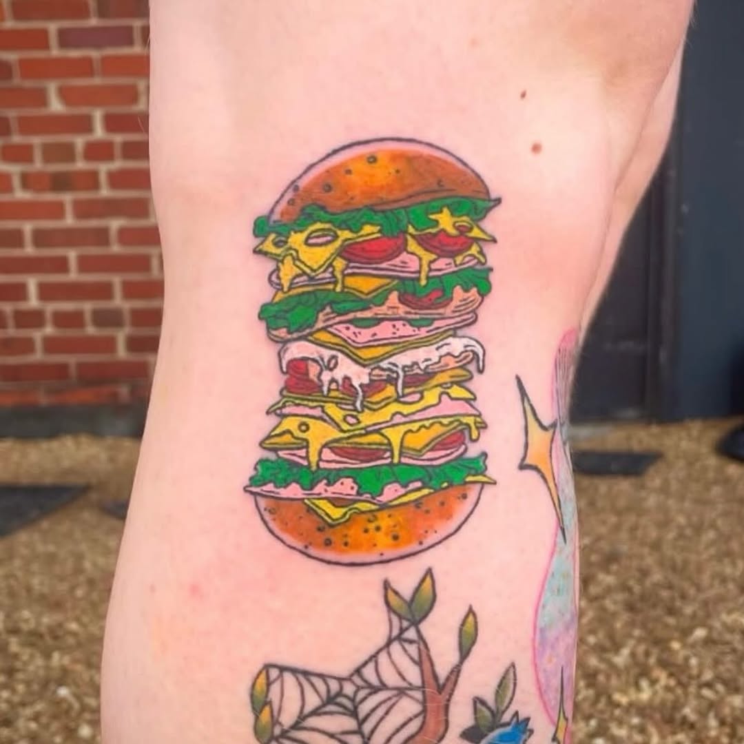 Tattoo by @goodheavenstattoos — new_school