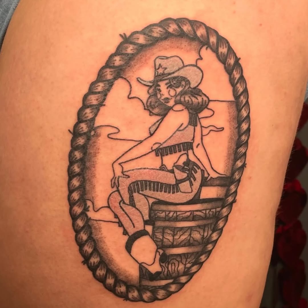 Tattoo by @goodheavenstattoos — american_traditional