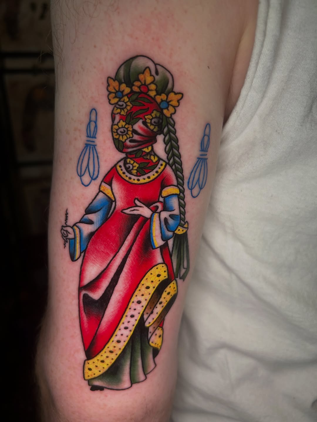 Tattoo by @tattoosbyolivia — american_traditional, illustrative