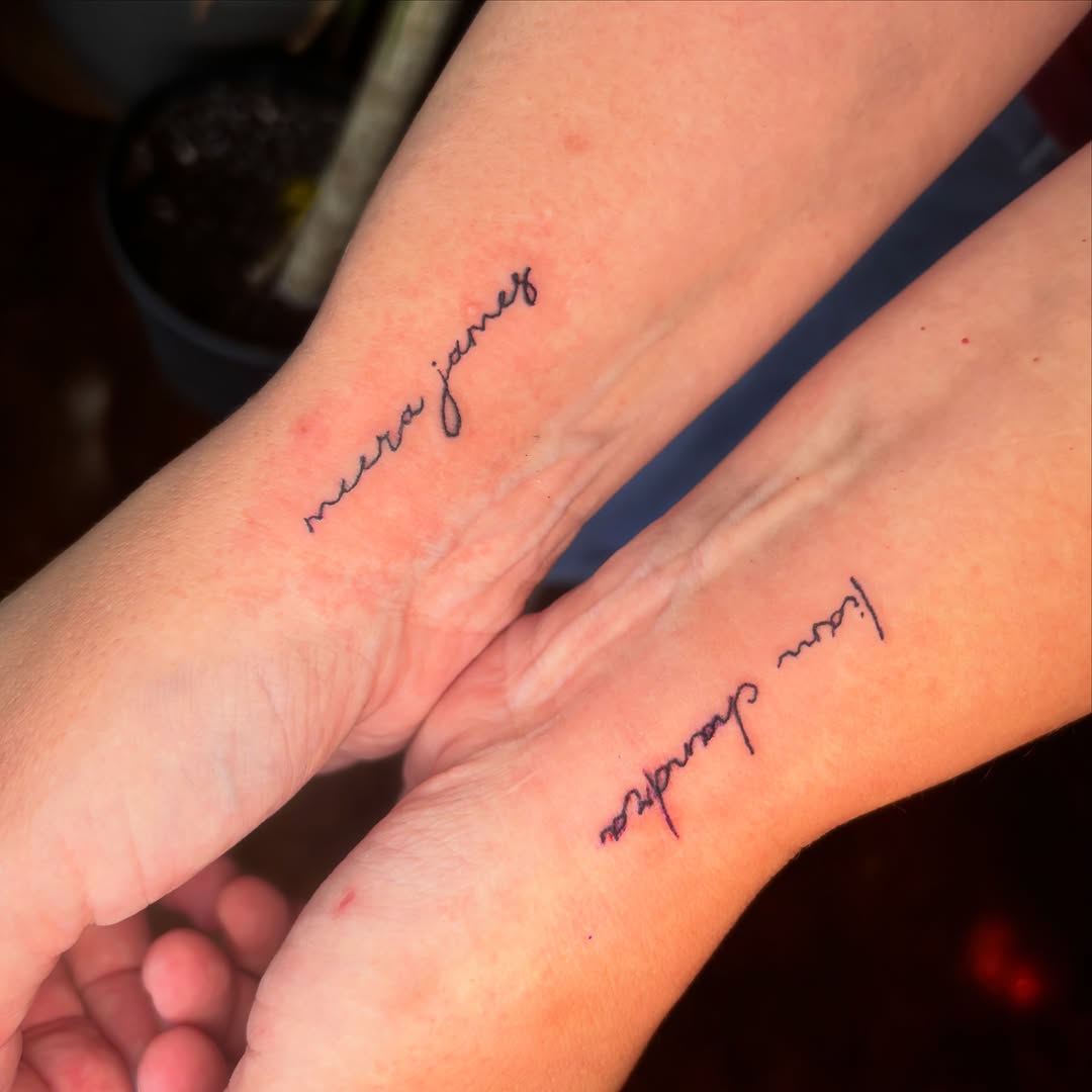 Tattoo by @lillythetattooer — fine_line, lettering_script