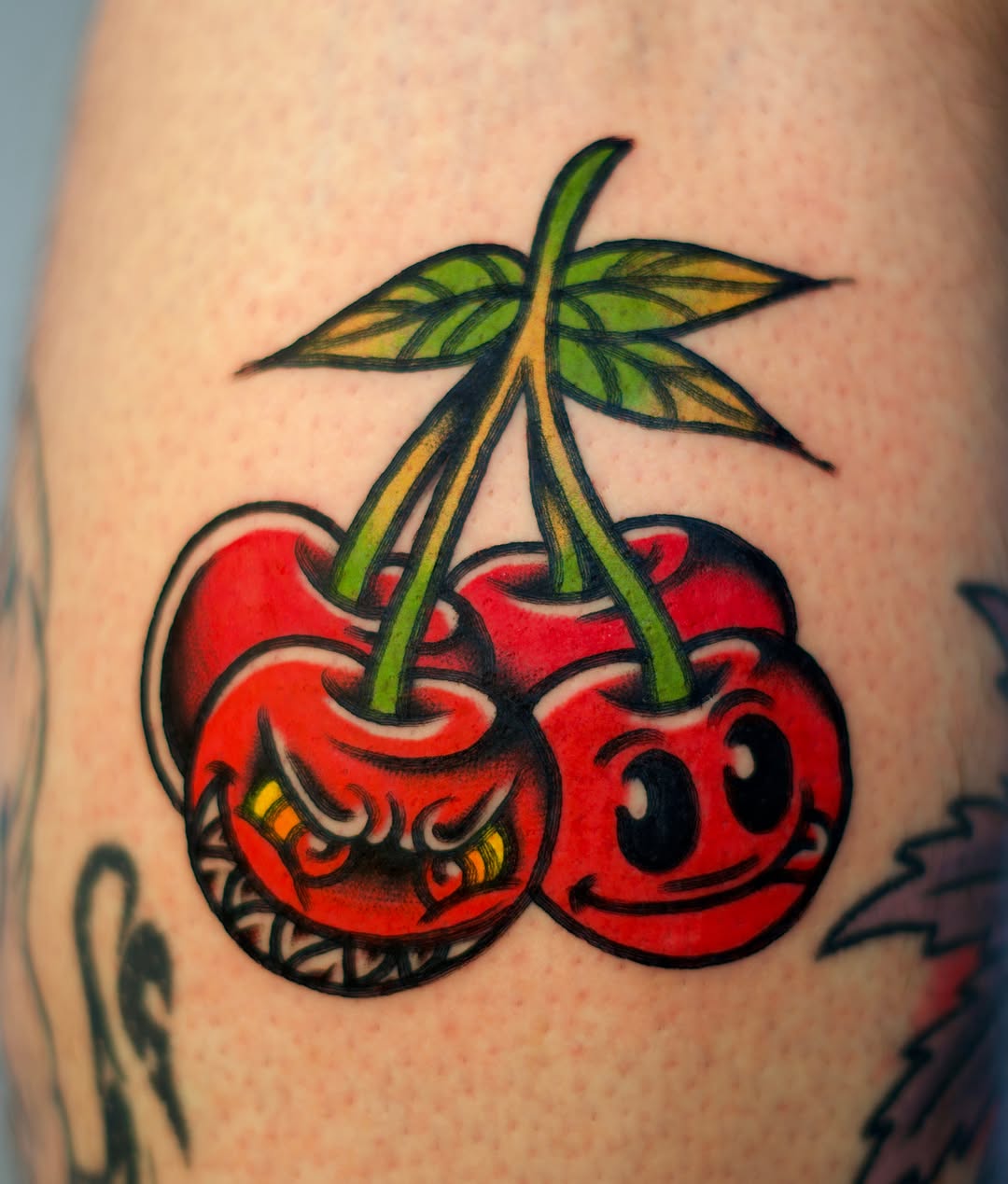 Tattoo by @sancho_ttt — american_traditional, illustrative