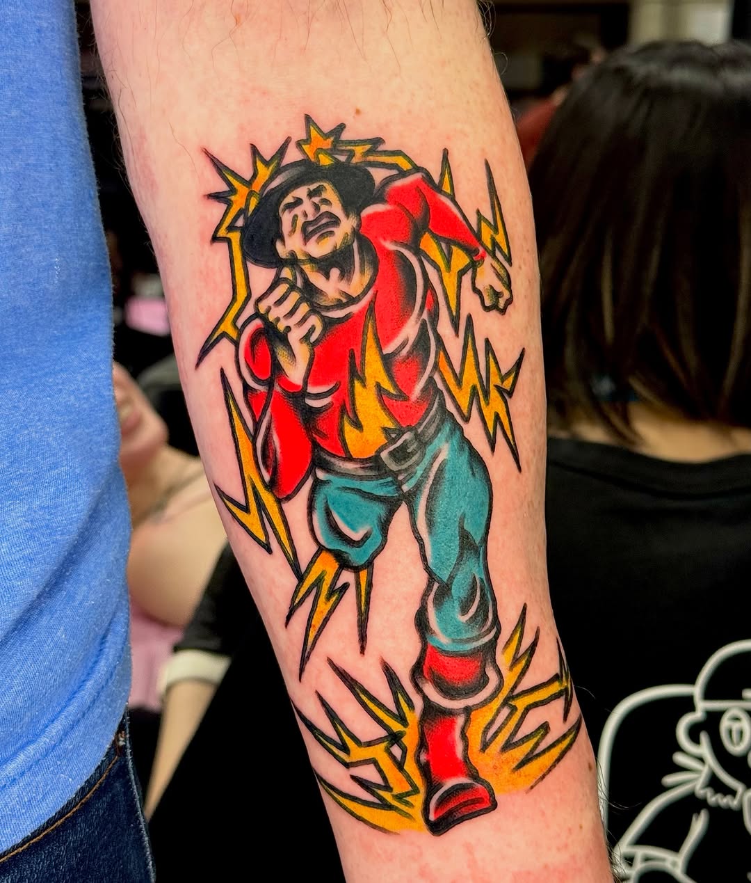 Tattoo by @sancho_ttt — american_traditional, illustrative