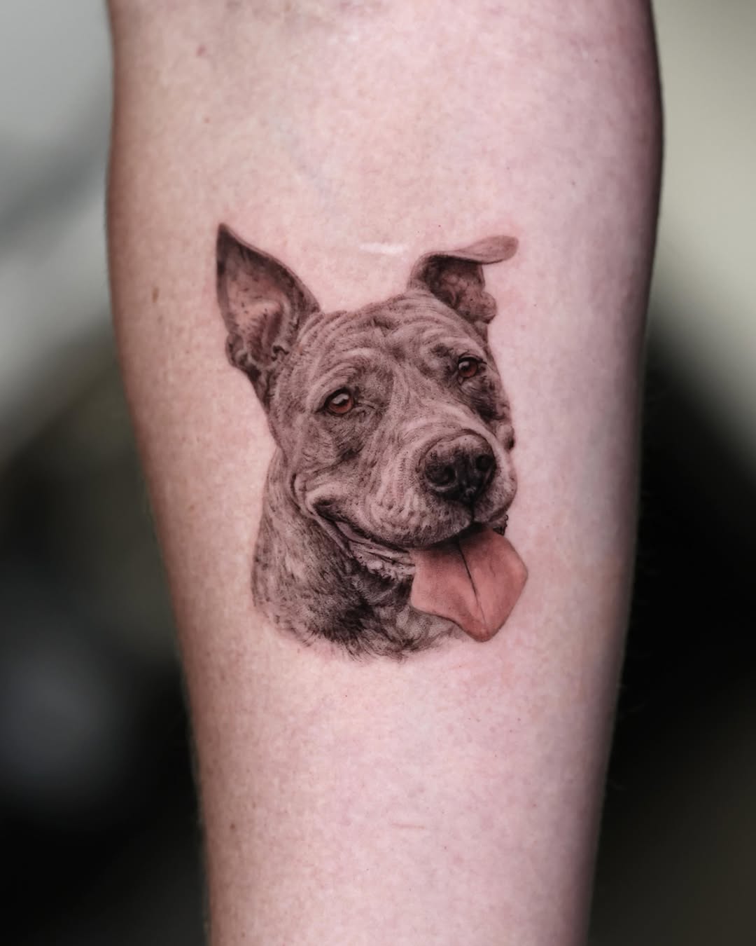 Tattoo by @tattooist_yeono — realism, black_and_grey