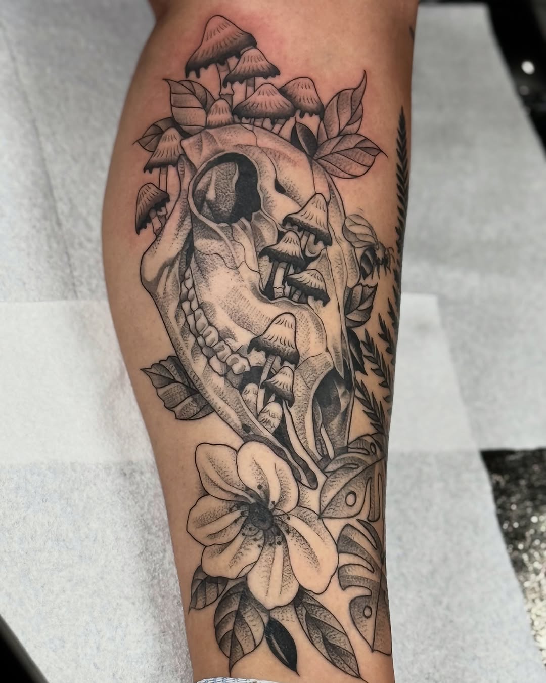 Tattoo by @milesromerotattoos — realism, black_and_grey