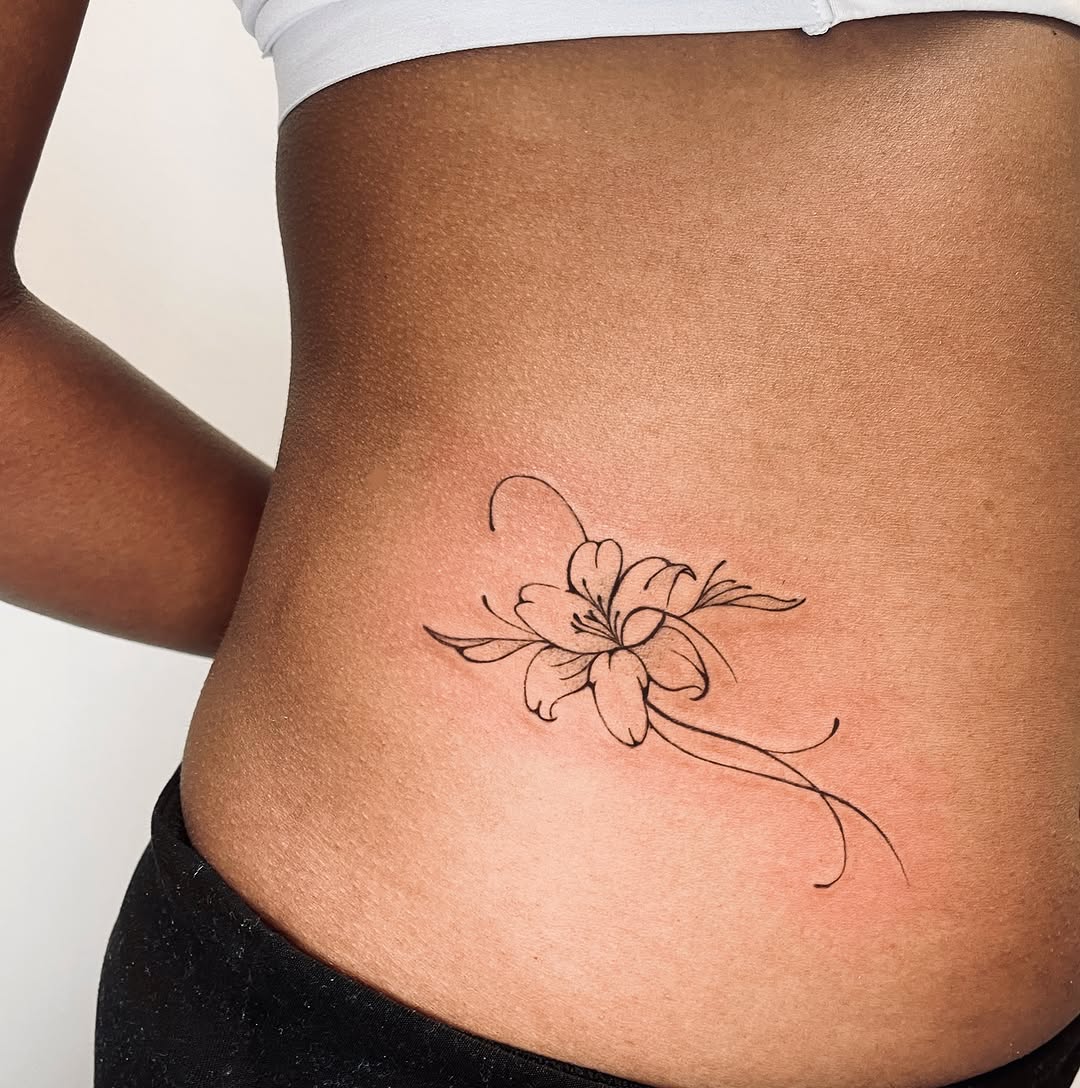 Tattoo by @natto_friends — fine_line