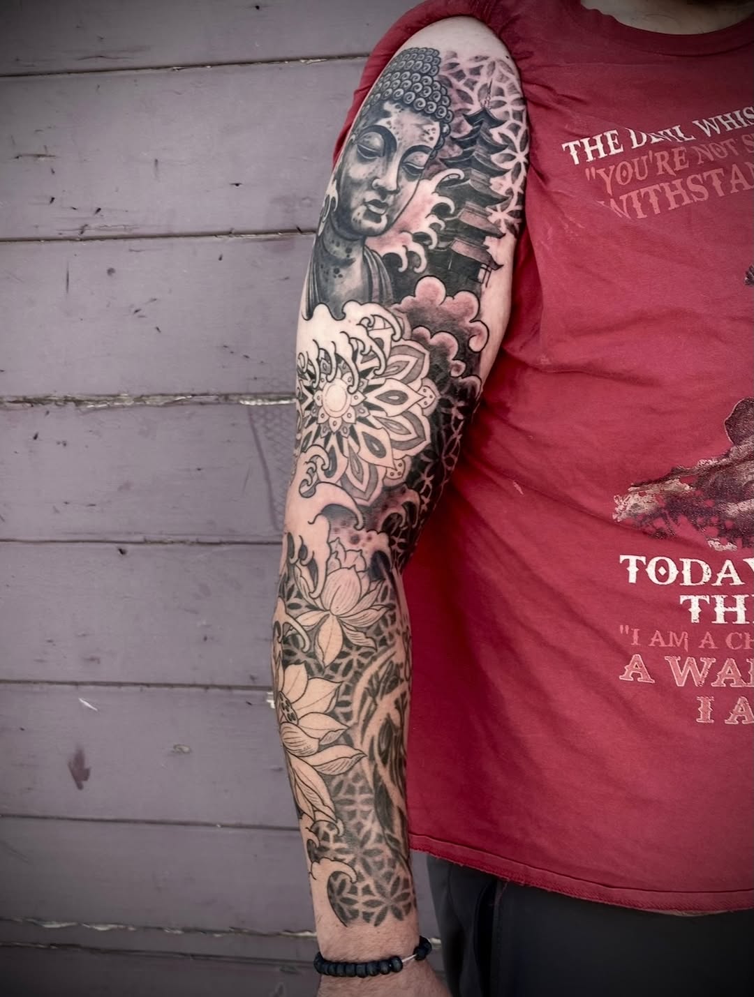 Tattoo by @culletonparamore — black_and_grey