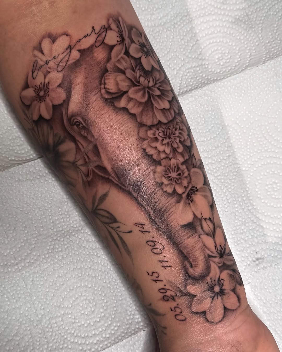 Tattoo by @artdenoche โ realism, black_and_grey