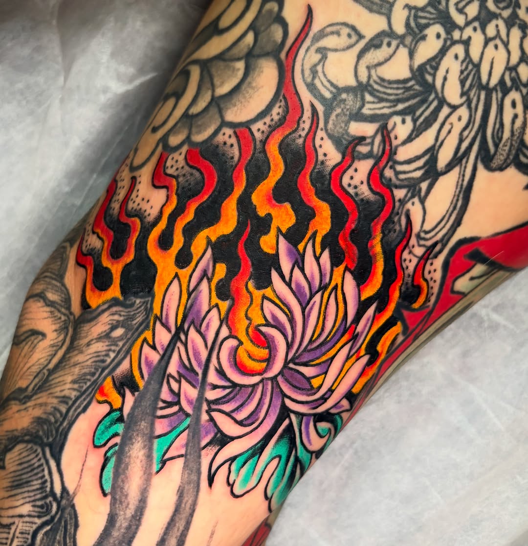 Tattoo by @gabieliatattoo — japanese_irezumi, neo_traditional