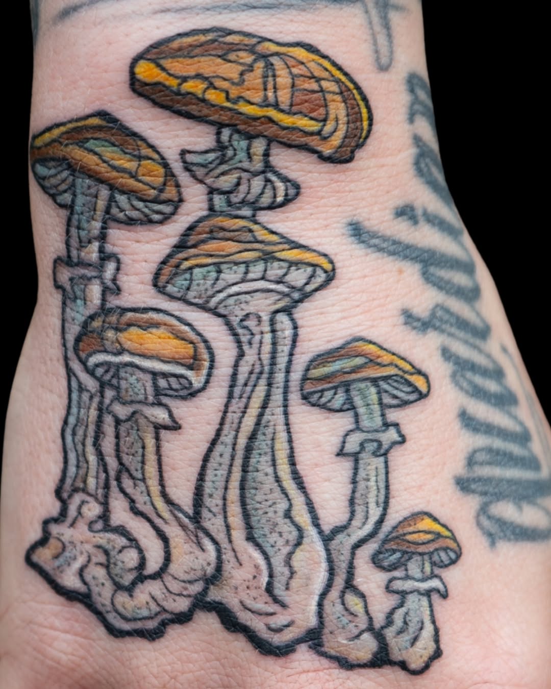 Tattoo by @trkaltreider — illustrative, dotwork