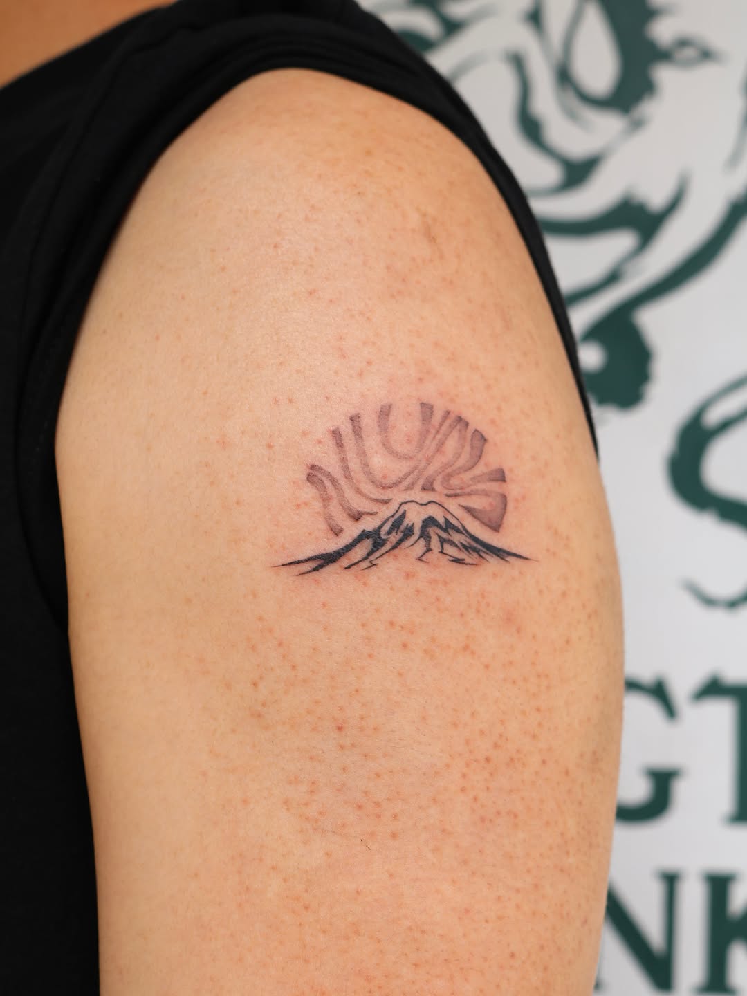 Tattoo by @kingtideink โ fine_line