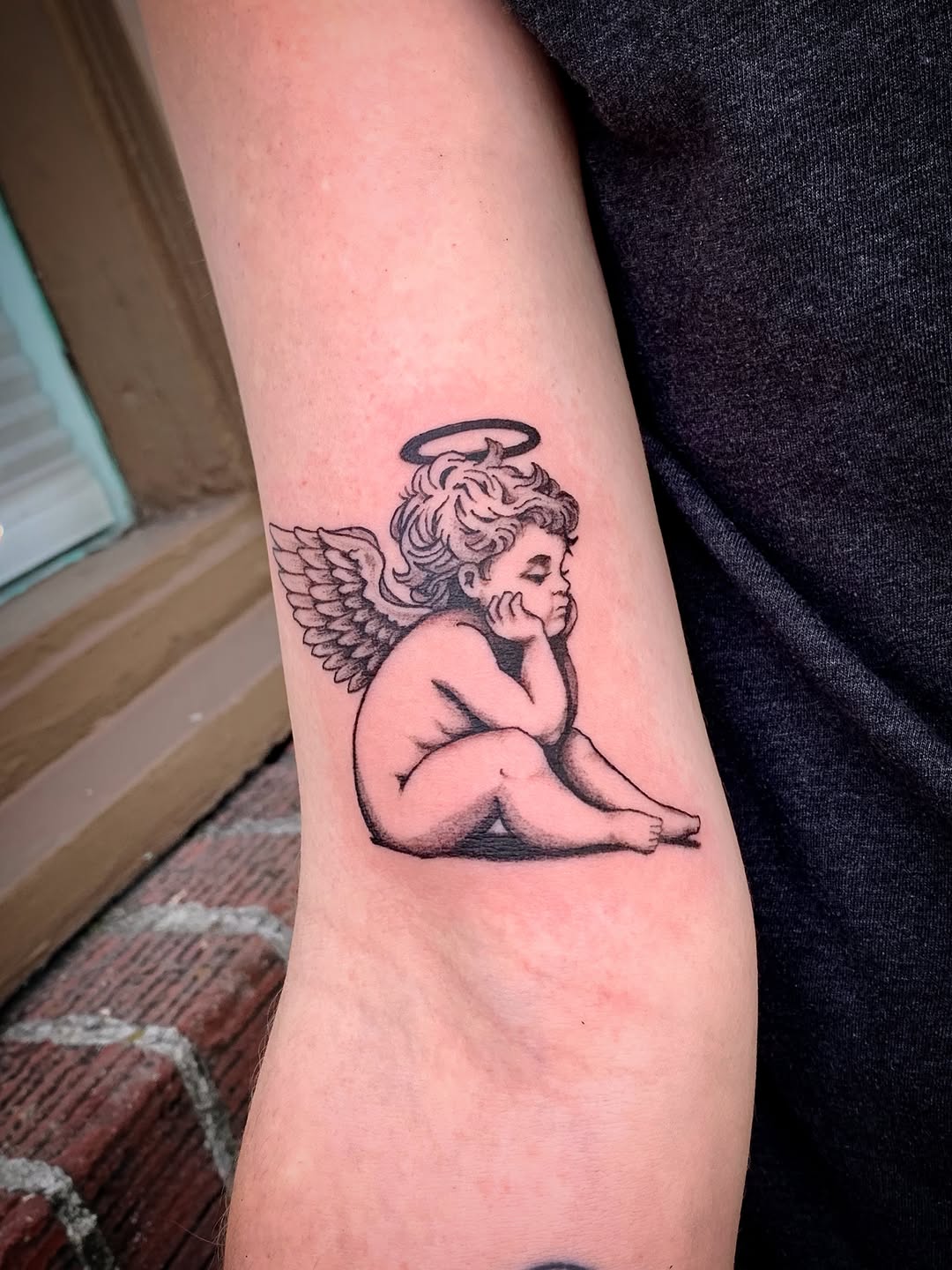Tattoo by @laura.jade.tattoos β black_and_grey, illustrative