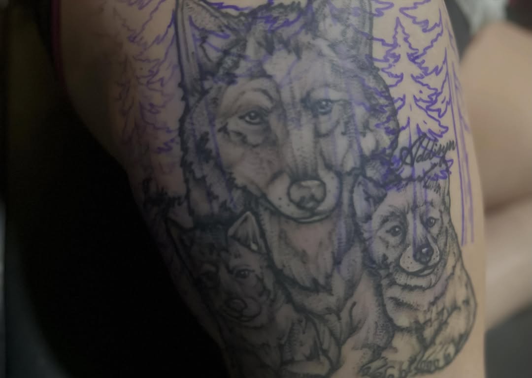 Tattoo by @highly_carver — realism, black_and_grey