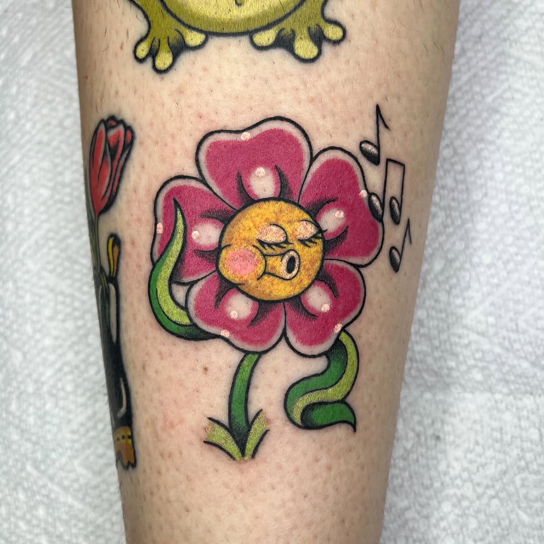 Tattoo by @stabbybrooks — new_school