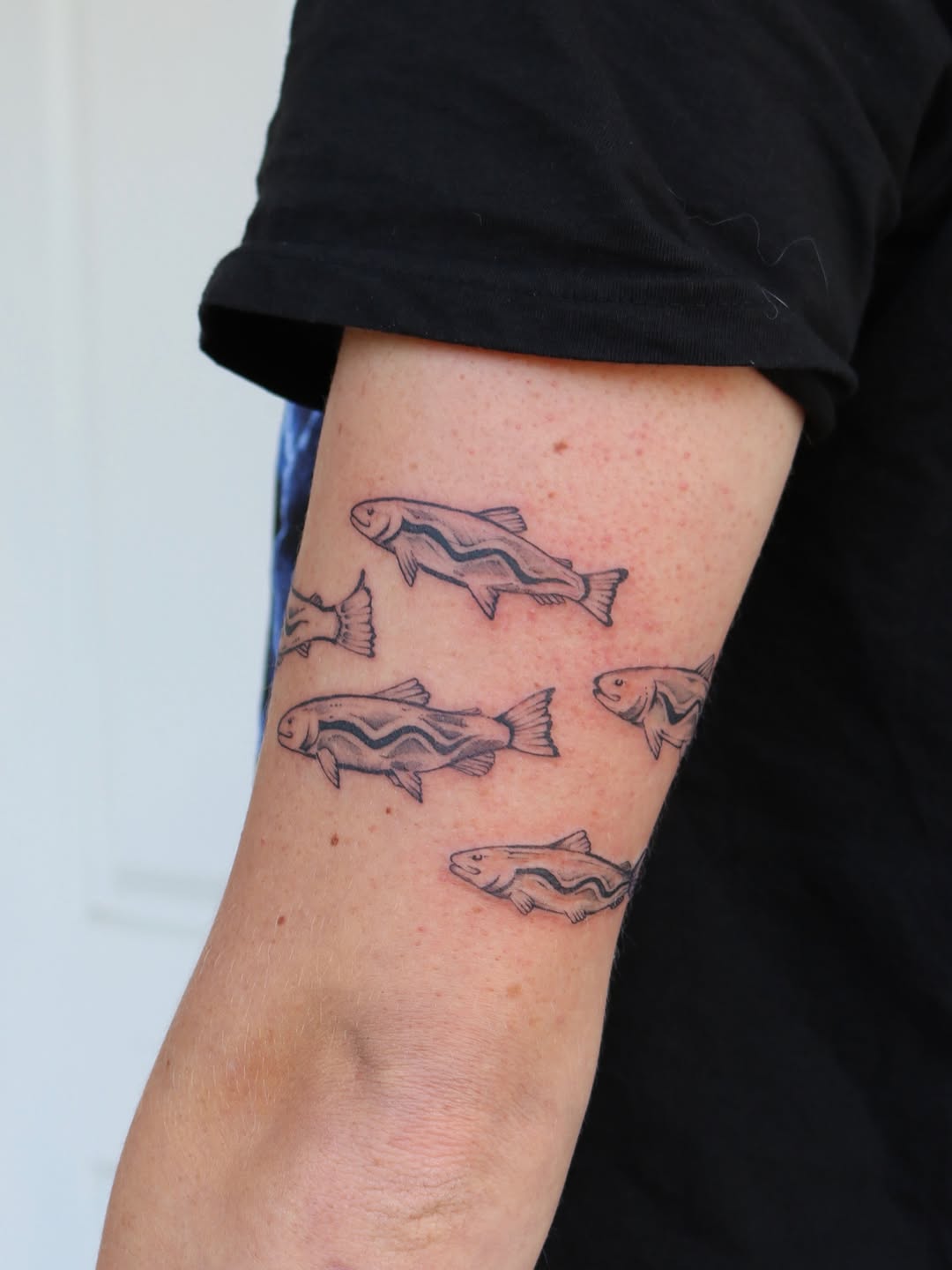 Tattoo by @kingtideink โ black_and_grey