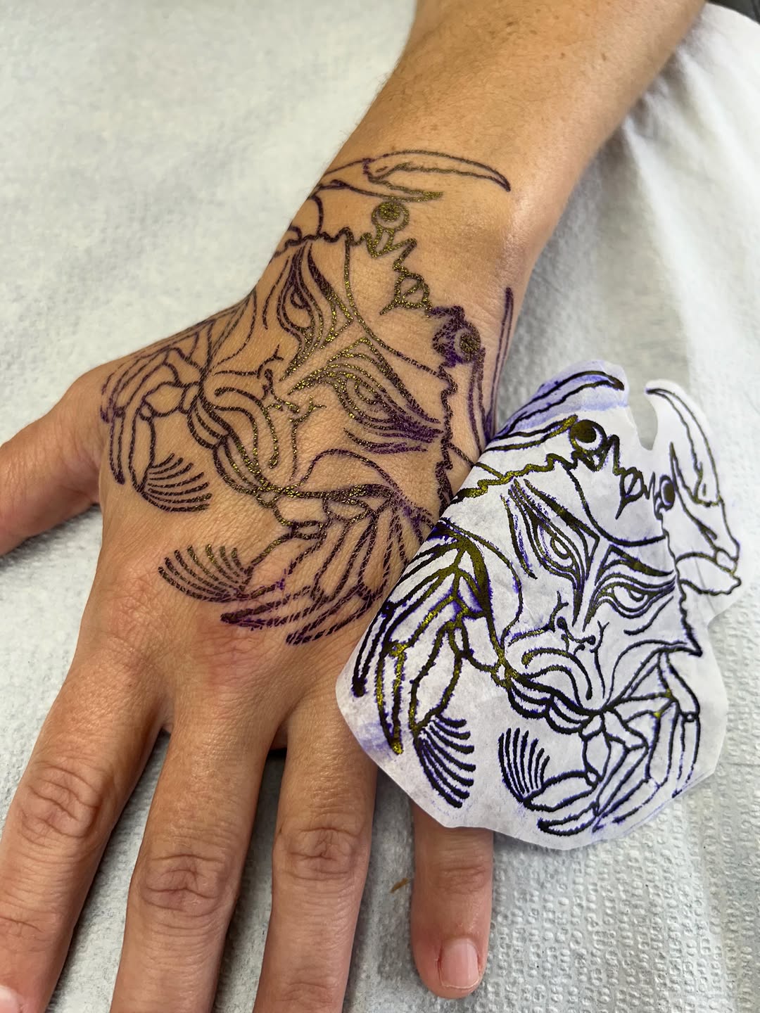 Tattoo by @matthewcrimtattoos — illustrative, japanese_irezumi