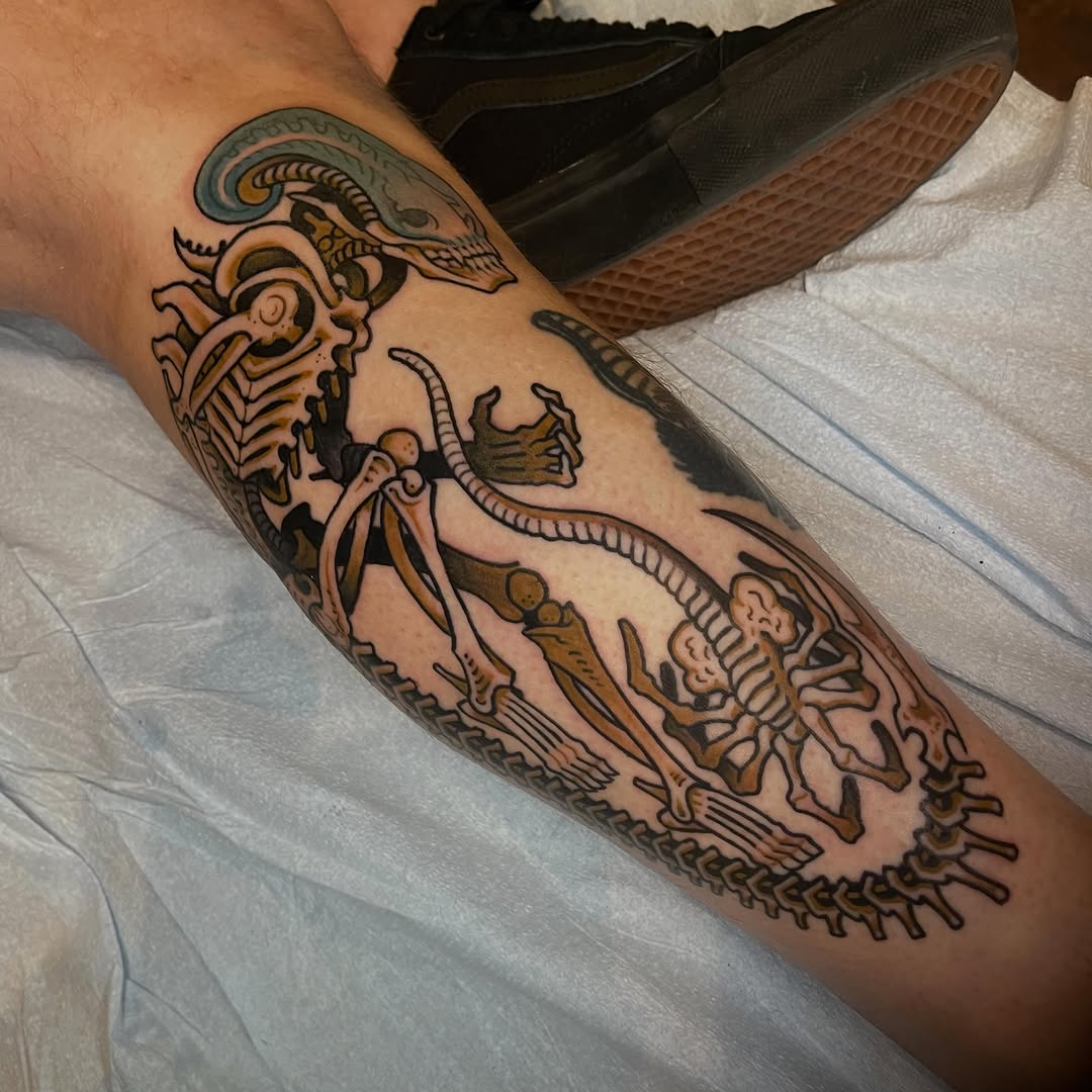 Tattoo by @wonkytiger β illustrative, dark_realism