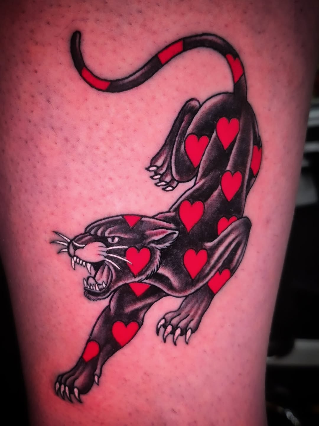 Tattoo by @cwolfgang.tattoo — american_traditional, illustrative