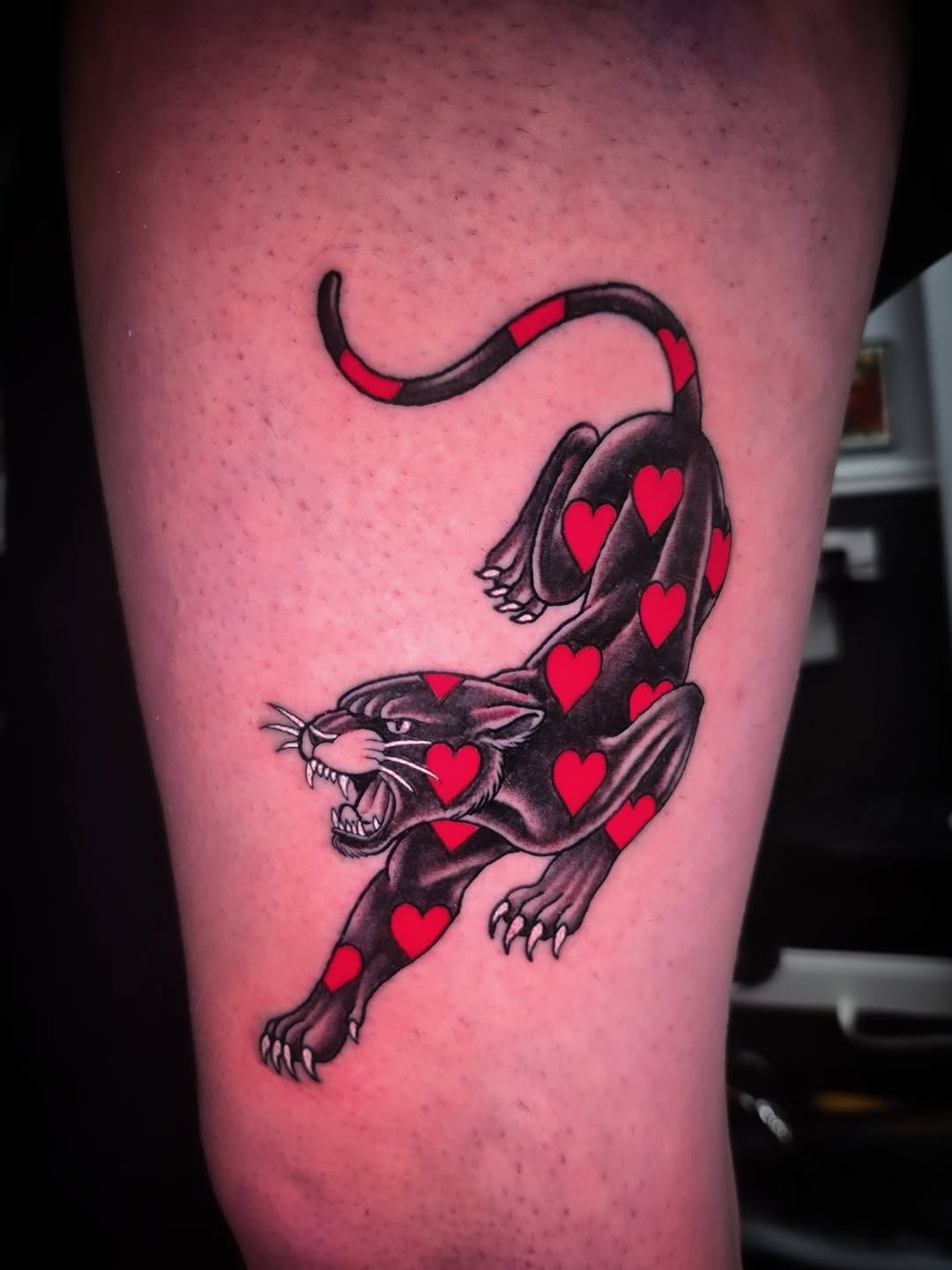 Tattoo by @cwolfgang.tattoo — american_traditional, illustrative