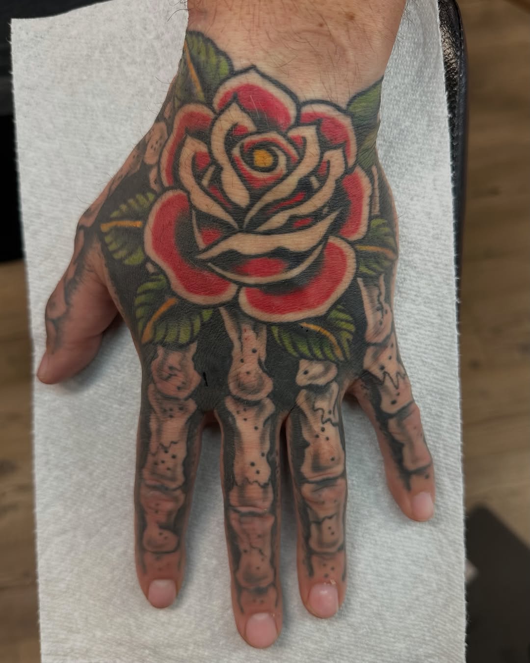 Tattoo by @today.jr — american_traditional, black_and_grey